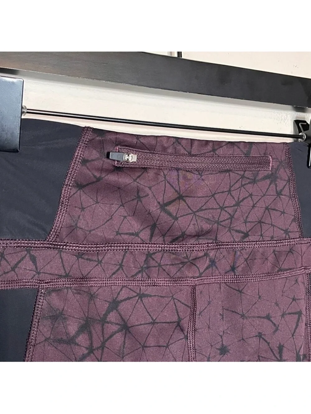 Lululemon Trail Bound 7/8 tights full on luxtreme in Star Crushed Black Cherry 4